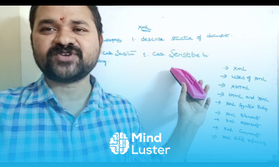 XML Baics What is XML Uses of XML HTML vs XML XML Syntax rules XML Comments