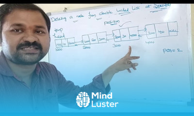 Learn DOUBLE LINKED LIST DELETION FROM BEGINNING ENDING AND SPECIFIED ...