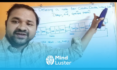 Circular Double Linked List Deletion Begin end and Specified Position