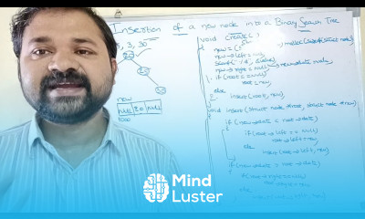 Learn insertion of a node in binary search tree binary search tree ...