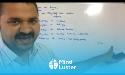 Recognition of Tokens in Compiler Design