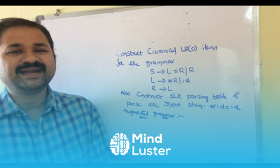 SLR Parser in compiler design with solved example2