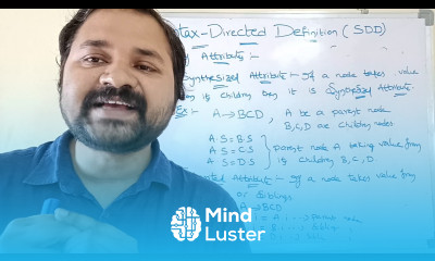 Learn Syntax directed definition SDD in compier design Types of ...
