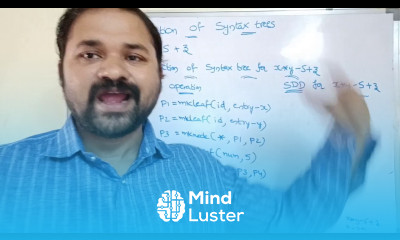 Learn construction of syntax tree in compiler design - Mind Luster