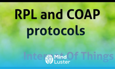 RPL and COAP protocols in Reference Architecture Internet Of Things in Telugu