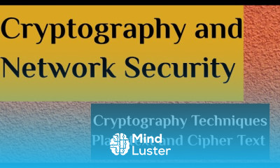 Cryptography Techniques Plain text and Cipher Text Cryptography and NS in Telugu