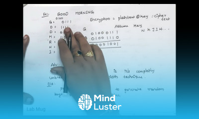 One Time Pad Cipher in cryptography techniques