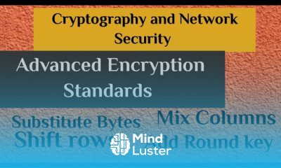 AES round in detail subbytes Shift rows Mix columns Add round key cryptography an NS