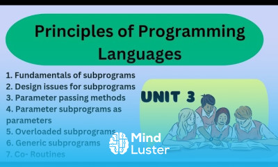 Subprograms and Blocks in principles of Programming Language PPL in Telugu unit 3