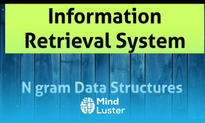 N gram Data structures