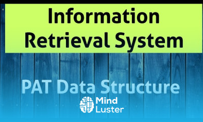 PAT data structure in information retrieval system IRS in Telugu