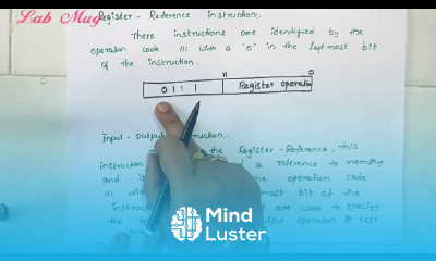 Computer Instructions in computer Architecture COA class 13 in Telugu
