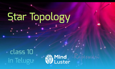 Star Topology in Computer Networking CN class 11 in Telugu ✓ Rajeswari