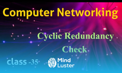 Cyclic Redundancy Check CRC in Computer Networking CN classes in Telugu
