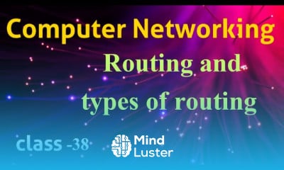 Routing and types in Network Layer Computer Networking tutorials in Telugu