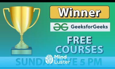 Giveaway Winners Announcement GeeksforGeeksVideos TopVarSity