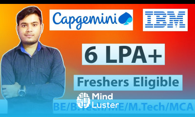 Capgemini IBM Latest Jobs Pune IBM CAPGEMINI TopVarSity Latest Job Updates 2021