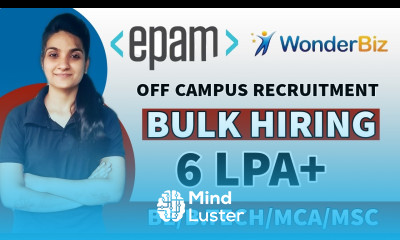 Latest Engineering Jobs MNC Job EPAM WonderBiz Thomson Reuters jobs Latest Job Updates 2021