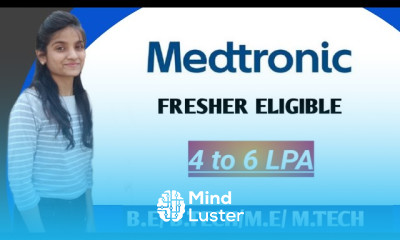Medtronic Off Campus Drive 2018 2019 2020 Medtronic Fresher Recruitment Fresher s Job