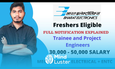 Mechanical Engineering Jobs Update On BEL 73 MNC Job Latest Job Updates 2021