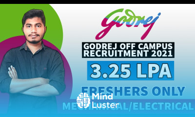 Godrej Infotech MNC Job Latest Job Updates 2021 MECHANICAL ENGINEERING