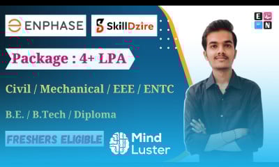 Enphase Skilldzire Job Update B E B Tech Diploma Mech Civil EEE ENTC TopVarSity
