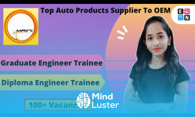 Maini Precision Products Limited DME or B E B Tech Trainee Jobs TopVarSity