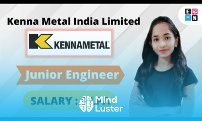 Kenna Metal India Junior Engineer Latest Job Updates High Salary TopVarSity