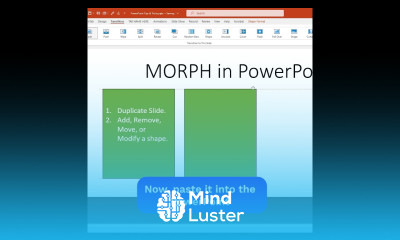 PowerPoint Tips Create Fluid Transitions with Morph PowerPoint Shorts