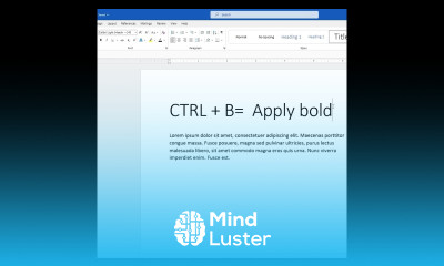 The Learnit Minute Bold Word Shorts