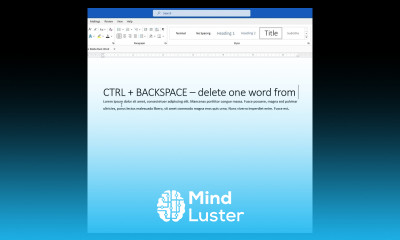 The Learnit Minute Delete One Word From Left Word Shorts