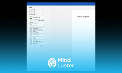 The Learnit Minute Print Word Shorts