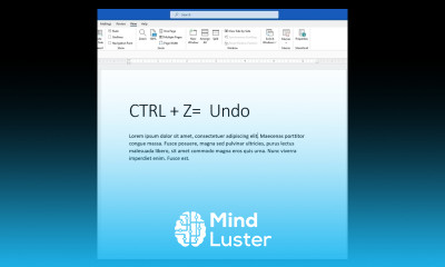 The Learnit Minute Undo Word Shorts