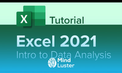 Excel 2021 Intro to Data Analysis Tutorial