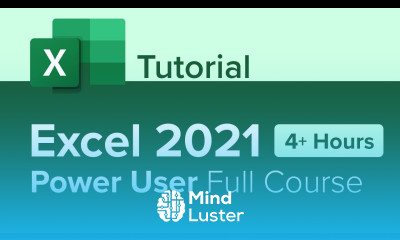 Excel 2021 Power User Full Course Tutorial 4 Hours