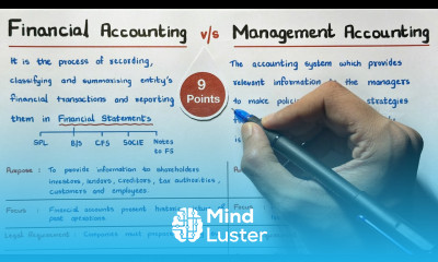 Financial vs Management Accounting By Saheb Academy