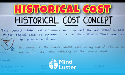 Historical Cost Concept EXPLAINED By Saheb Academy