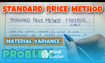 Standard Price Method Store Ledger Account Problem BCOM BBA By Saheb Academy