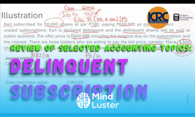 Review of Selected Accounting Topics Delinquent Subscription