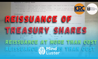 Reissuance of Treasury Shares