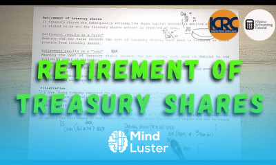 Retirement of Treasury Shares