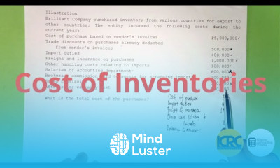 PAS 2 Inventories Cost of Inventories