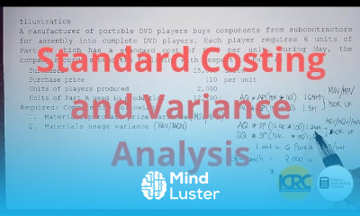 Standard Costing and Variance Analysis Materials Part 2