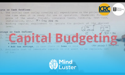 Capital Budgeting Part 1