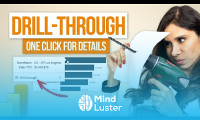 How to use Drill Through in Power BI  ONE click from chart to details