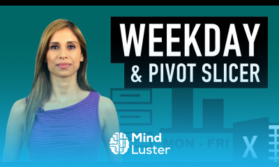 Excel Pivot Chart with Slicers for Months to Show Values by Weekday Names