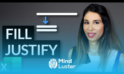 The QUICKEST EASIEST Way to Work with TEXT in Excel Fill Justify