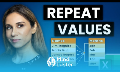 How to Combine and Repeat Blocks of Text n Times in Excel NO Copy Paste and NO Formulas