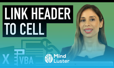 How to Insert Cell Values into Footers and Headers in Excel