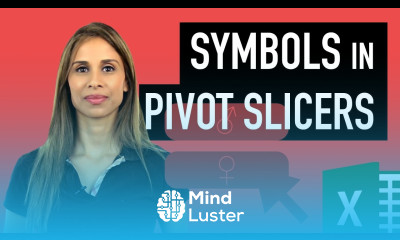 How to Use Symbols and Icons Instead of Text in Excel Slicers